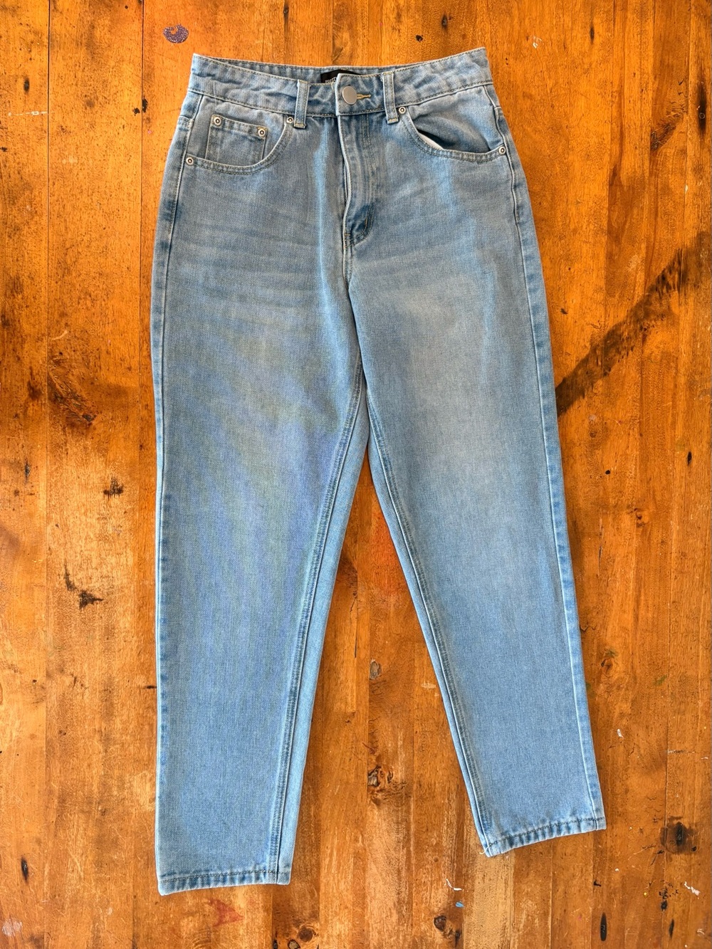 PrettyLittleThing Light Blue High-Rise Women’s Jeans